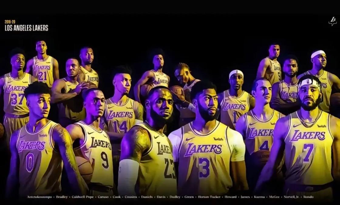 2020年nba总冠军阵容