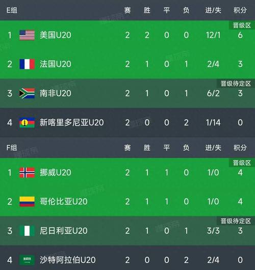 世界杯预选赛中国队小组积分情况