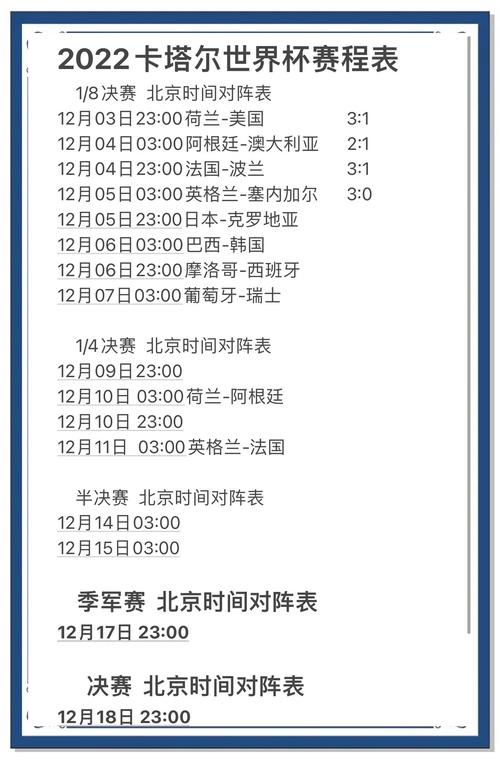 今天晚上世界杯时间