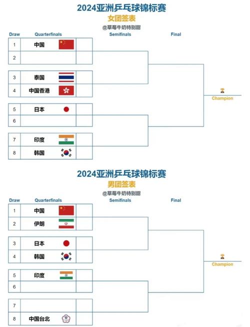 乒乓球决赛时间安排