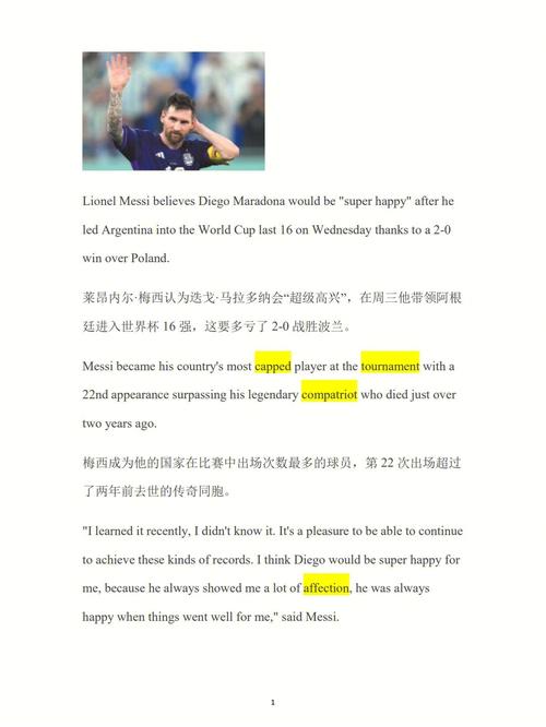 梅西的主要事迹简介