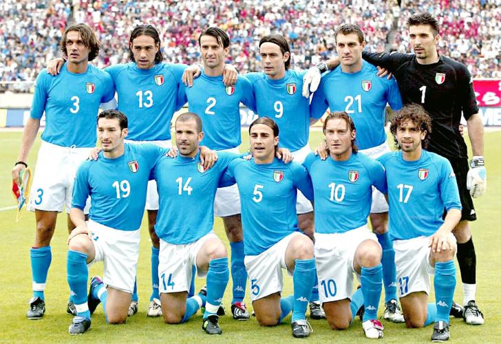 02年世界杯意大利阵容
