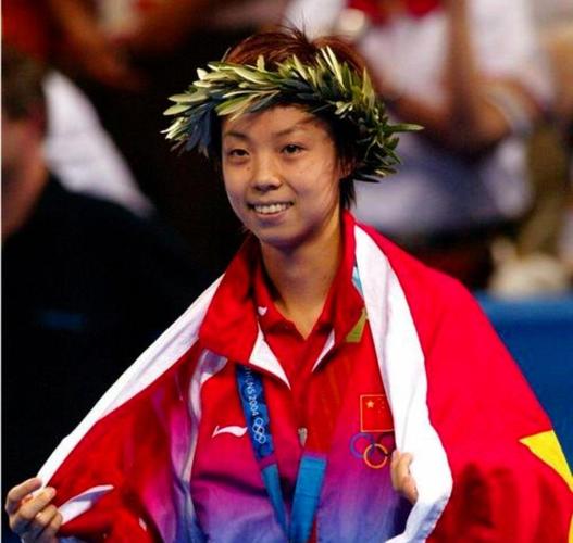 乒乓选手张怡宁