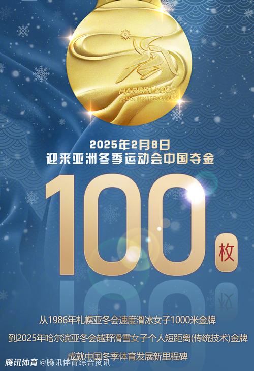 冬奥会中国几个金牌