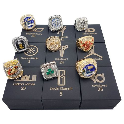 乔丹和科比总冠军戒指