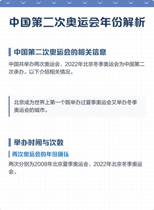 2022年是中国第几次举办奥运赛事