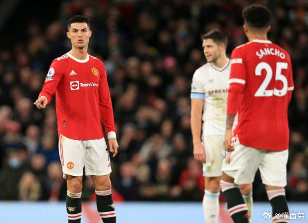 媒体:c罗在曼联的周薪超过56万镑