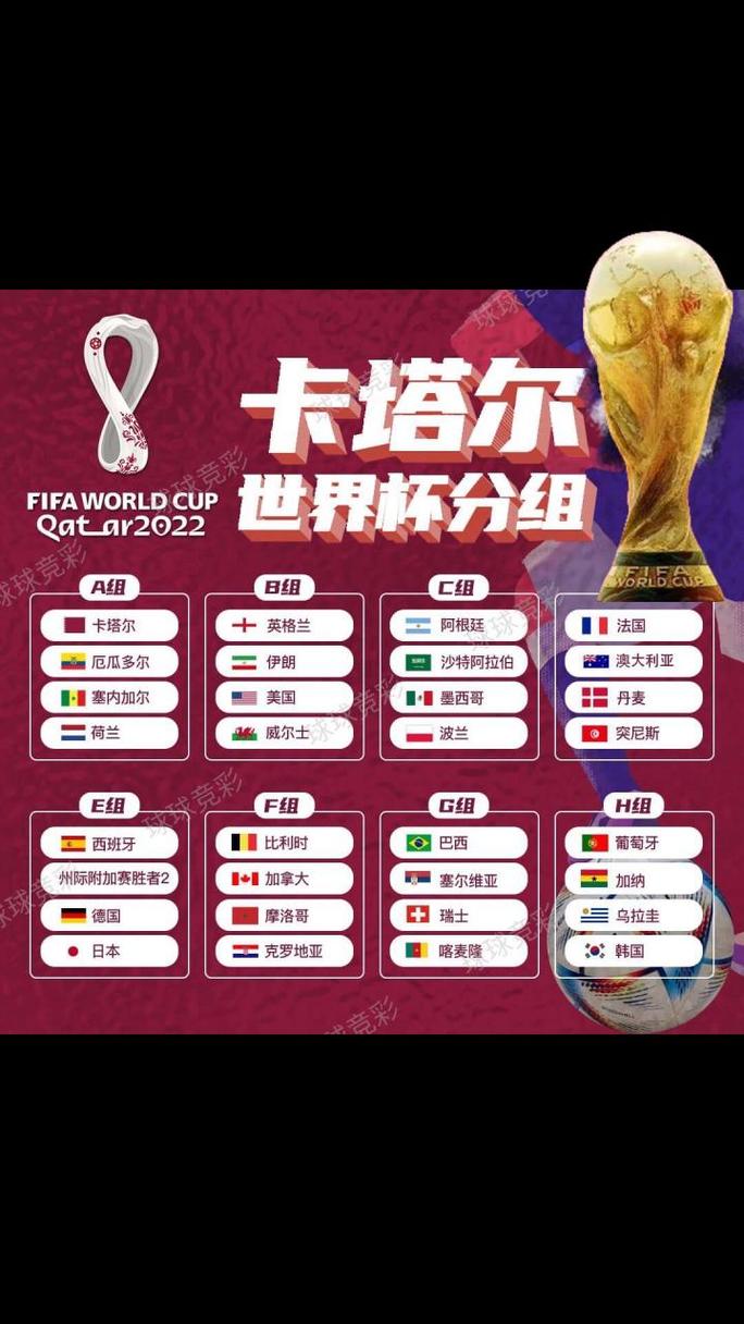 卡塔尔世界杯小组