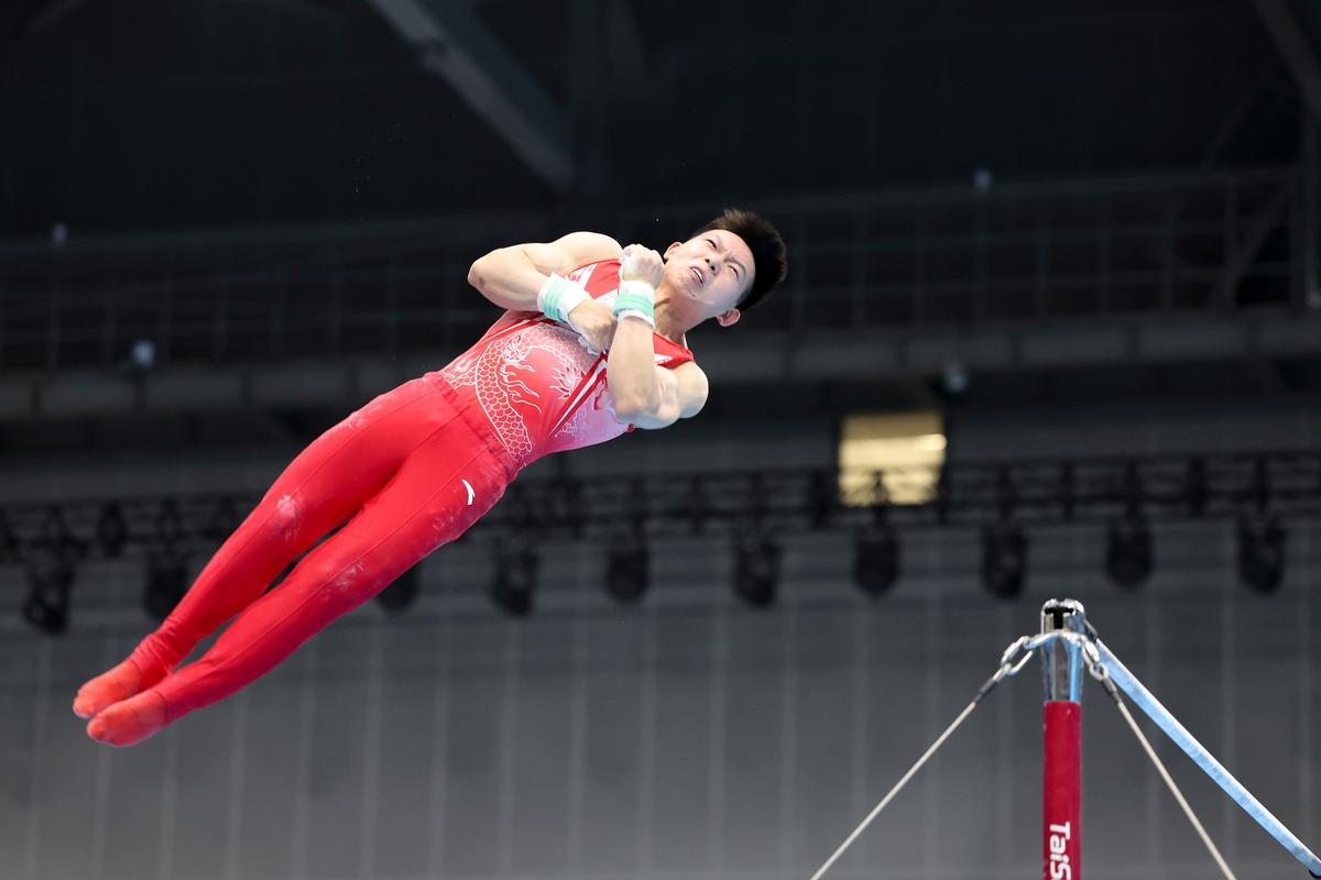 男子体操个人全能比赛时间