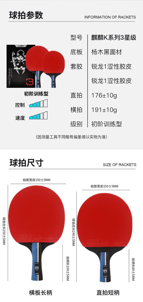 请问乒乓球比赛对球拍的大小是否有要求