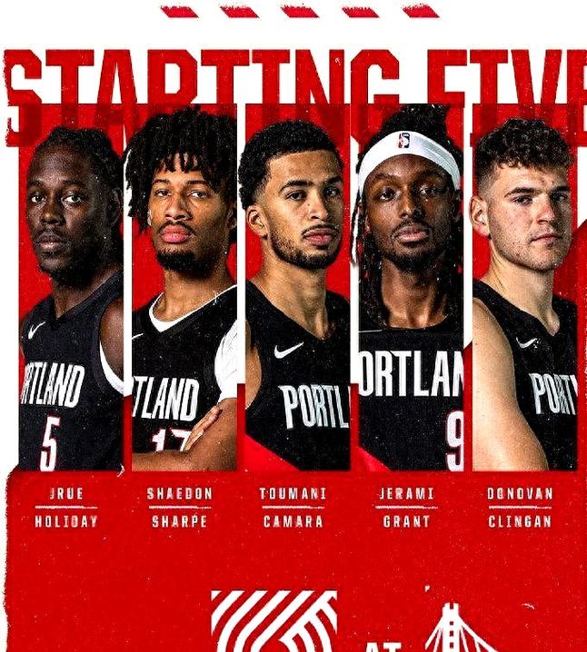 开拓者现在的阵容